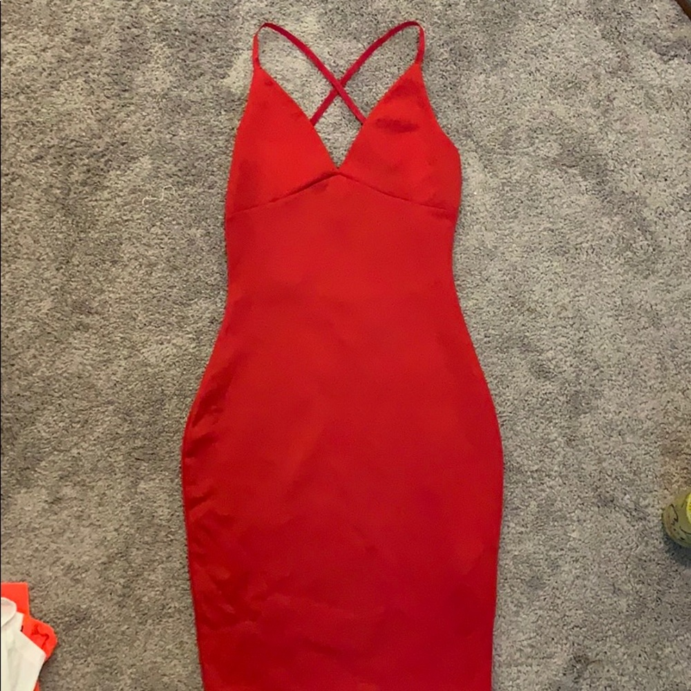 Forever 21 Red Party Dress